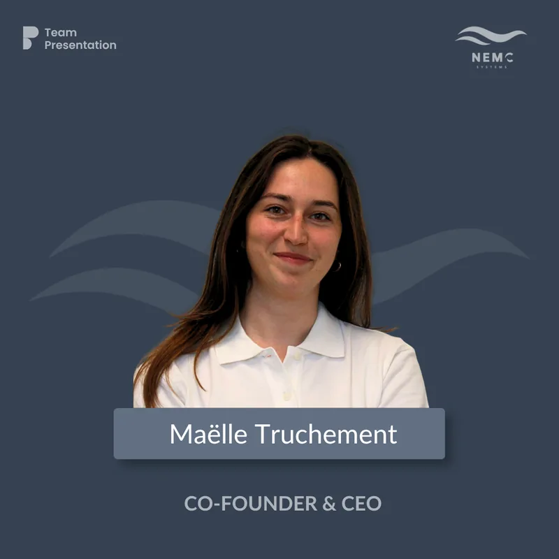 Portrait of Maëlle Truchement, CEO and co-founder