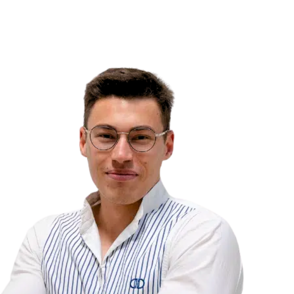 Portrait of Simon Dorthe, CTO and co-founder